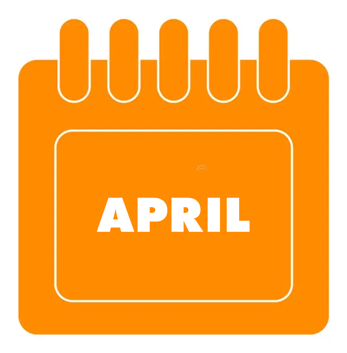APRIL CALENDAR ICON