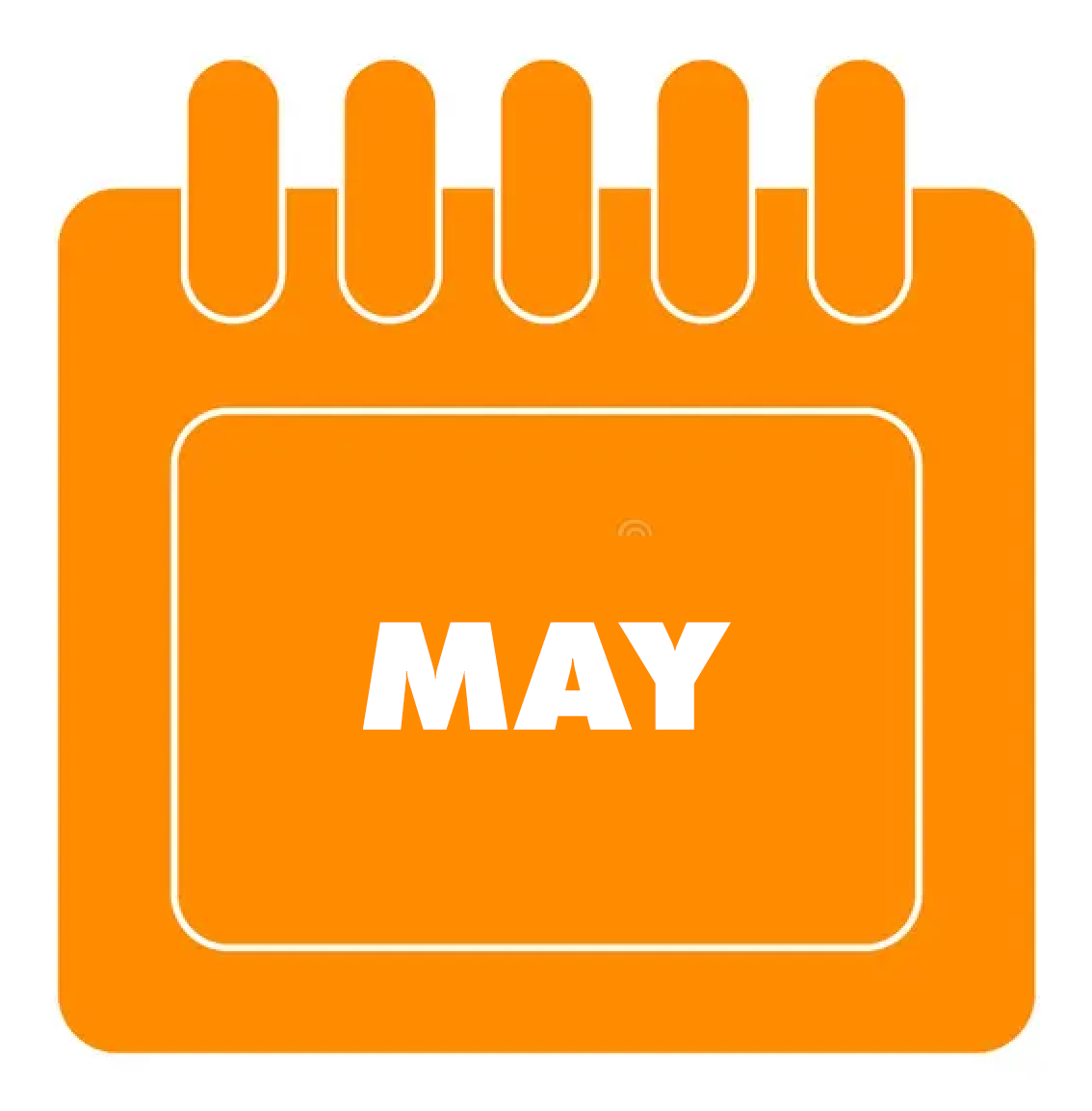 MAY CALENDAR ICON